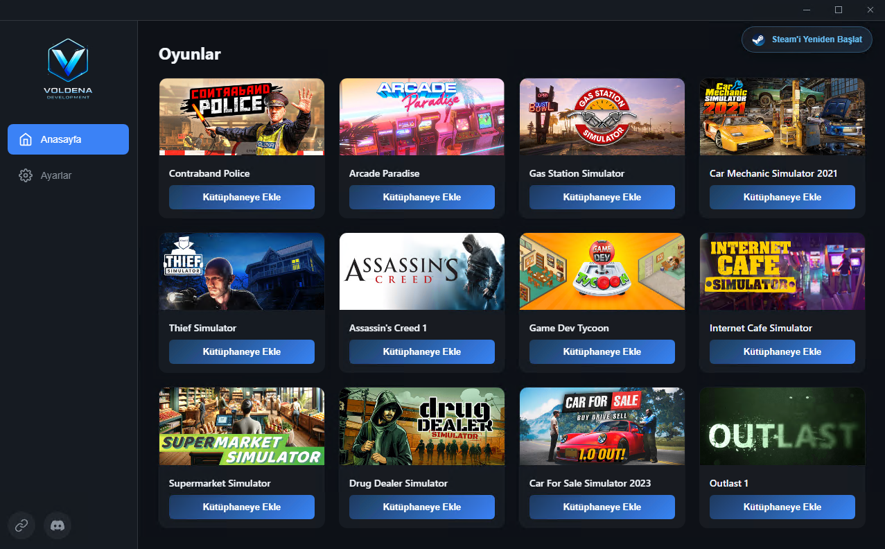Voldena Oyun Kütüphanesi